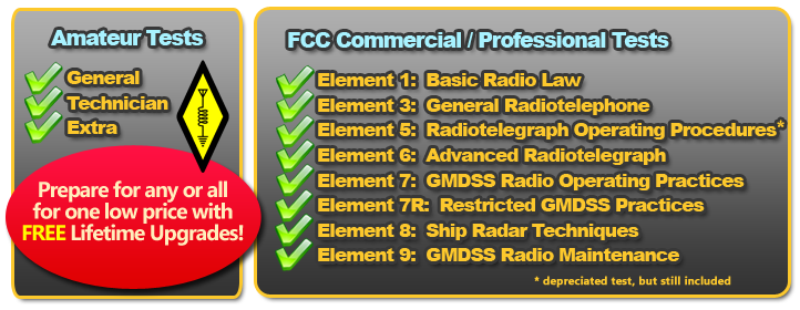 FCC Commercial and Ham (Amateur) Radio Exam Preparat amateur picture FCC Commercial and Ham (Amateur) Radio Exam Preparat